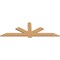 Ekena Millwork Kennewick Timber Gable Bracket, Western Red Cedar, 84"W x 28"H x 1 1/2"D x 5 1/2"F, 8/12 Pitch GBW084X28X0206KEN00SWR - alternate 2